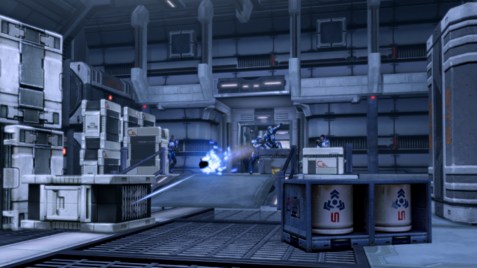 Screen from Mass Effect